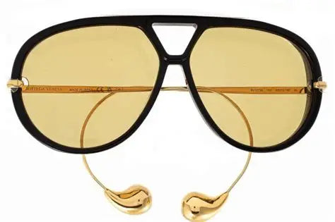 Bottega Veneta Aviator BV1273S - Gold Black