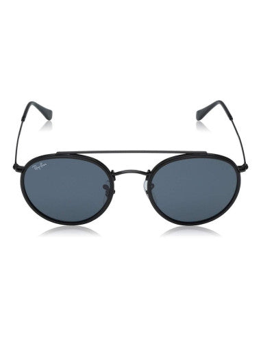 Ray Ban Round Double Bridge Rb3647n - black