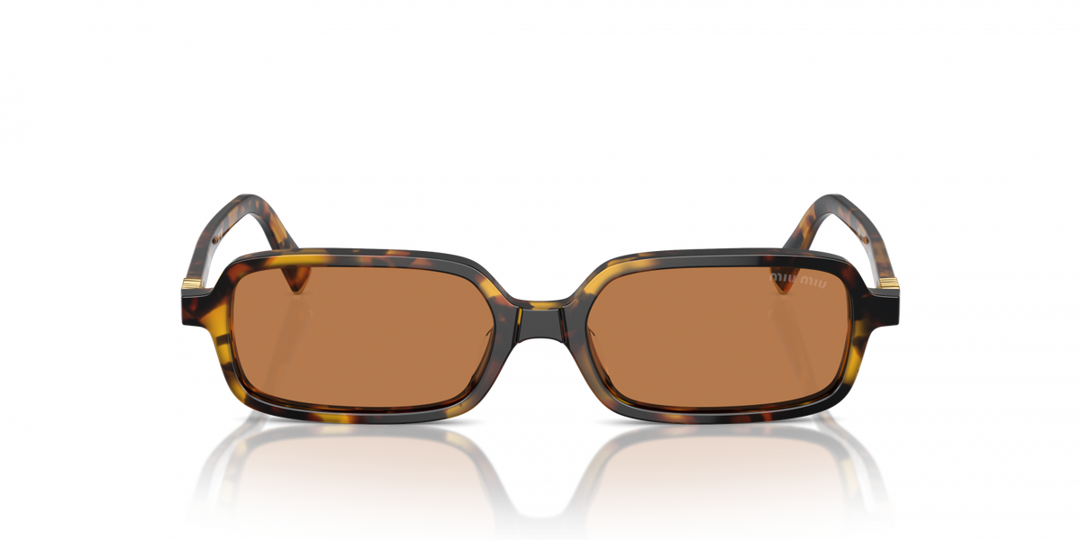 Miu Miu MU 11ZSF VAU2Z1 Rectangle Carey Cafe