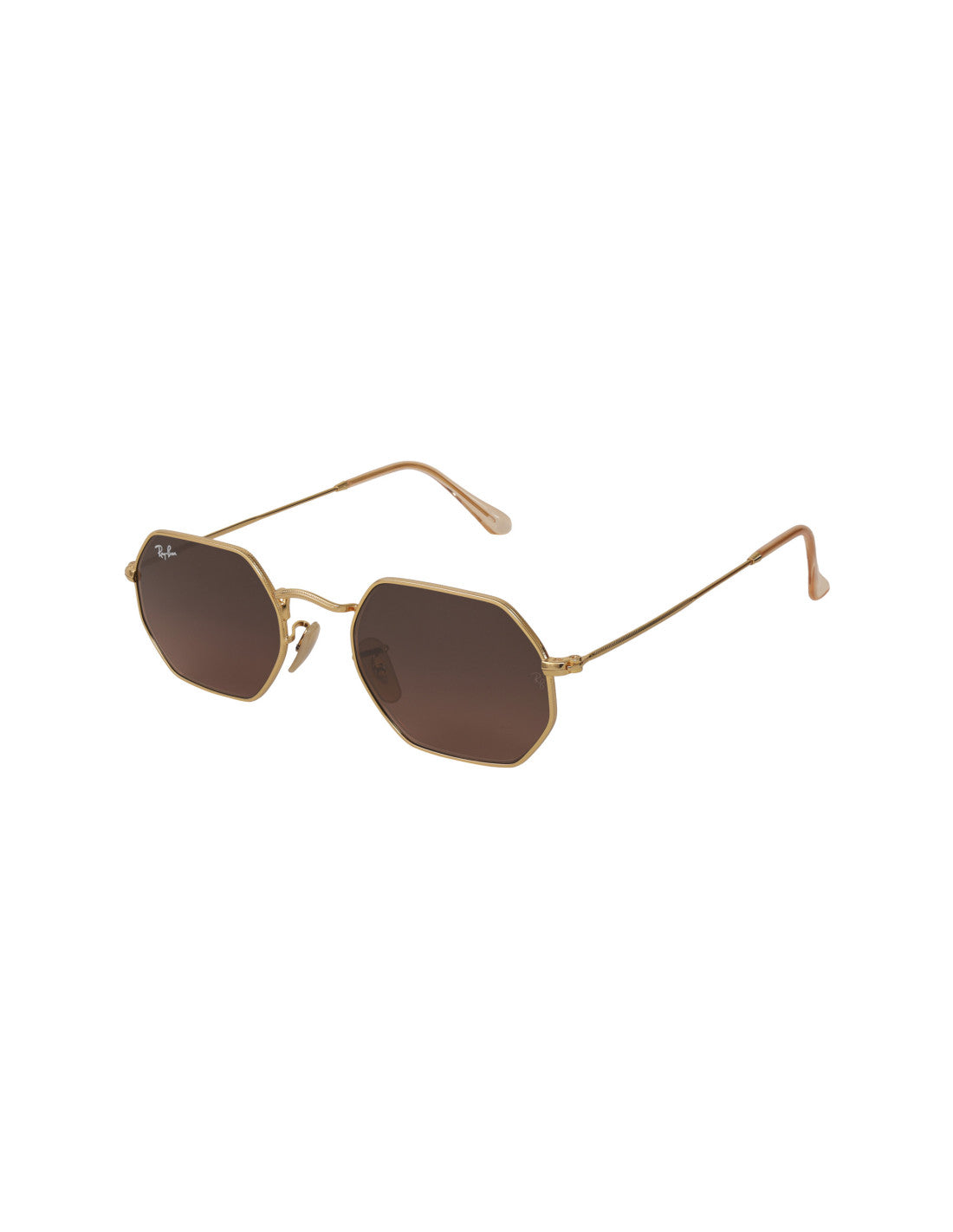 Ray Ban Octagonal Rb3556n - Gold Brown
