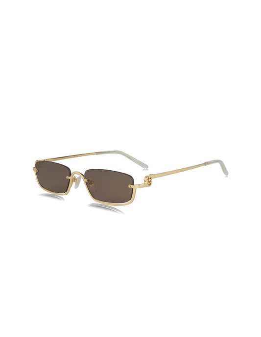 Gucci GG1278S 001 Gold brown