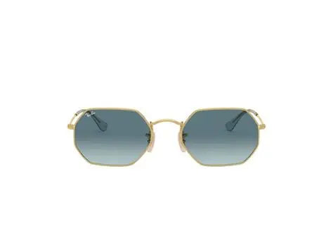 Ray Ban Octagonal Rb3556n - Gold blue