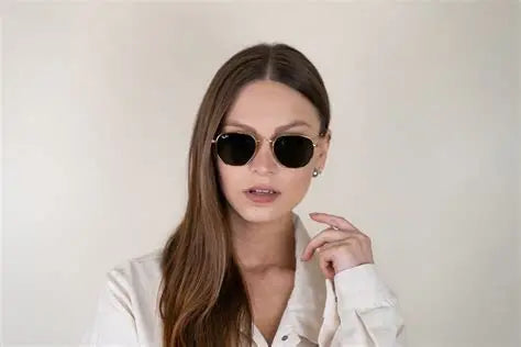 Ray Ban Hexagonal RB3548n - Gold 54 mm