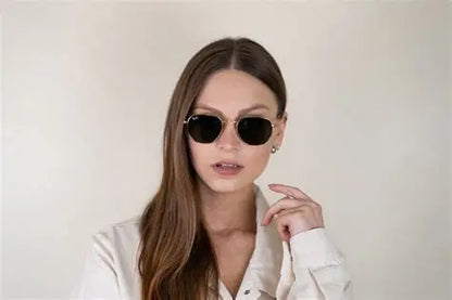 Ray Ban Hexagonal RB3548n - Gold 54 mm