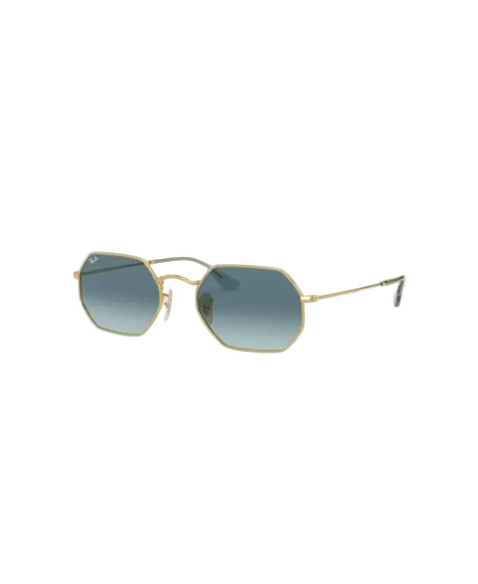 Ray Ban Octagonal Rb3556n - Gold blue