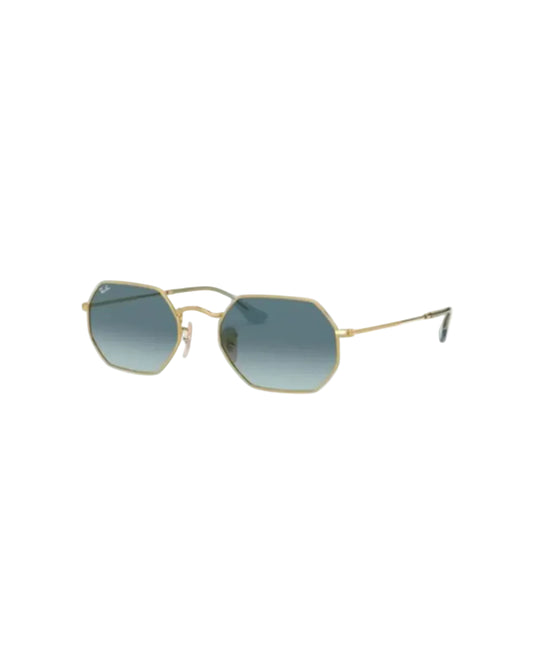 Ray Ban Octagonal Rb3556n - Gold blue