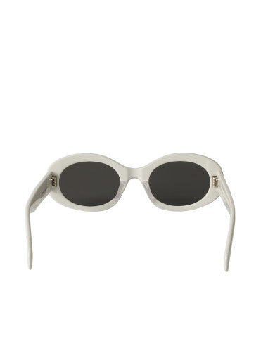 Celine CL40194U 25A Oval Shape Blanco Dorado