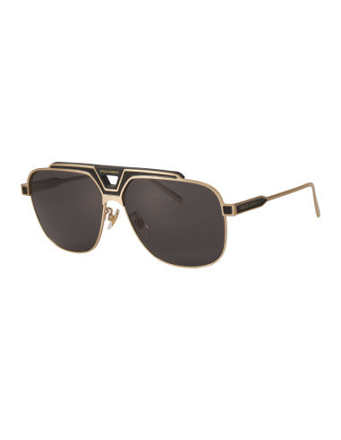 Dolce & Gabbana Aviator Square DG2256  - Negro Dorado