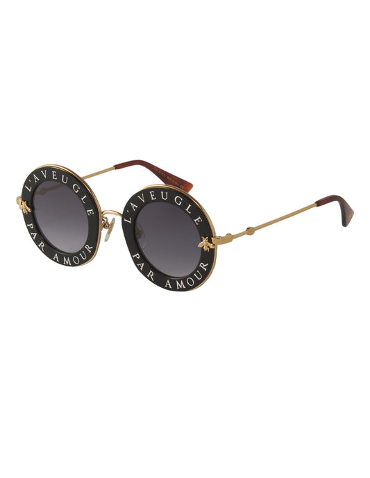 Gucci Gg0113s 001 Round L\'aveugle Par Amour