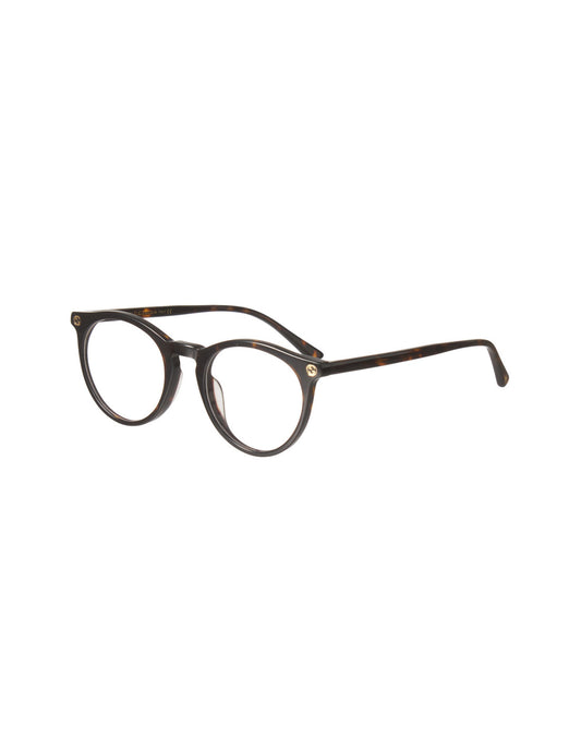 Gucci Round Shape GG0121O  Oftalmico - Carey Dorado