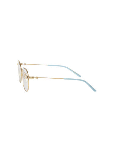 Gucci Round Shape GG0684O  Oftálmico - Dorado Azul