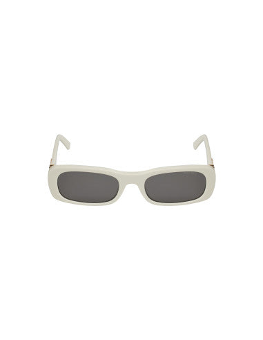 Miu Miu MU 08Z 142-5S0 rectangle White Gold