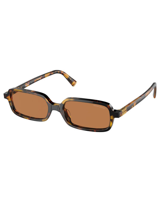 Miu Miu MU 11ZSF VAU2Z1 Rectangle Carey Cafe
