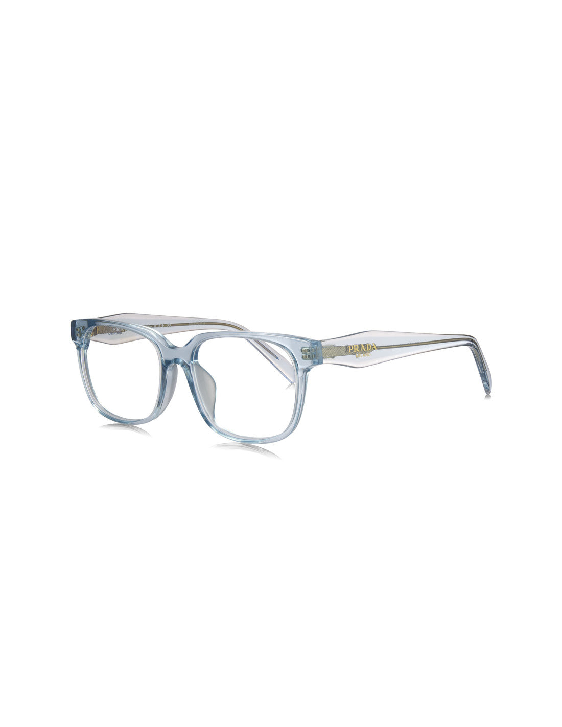 Prada Square Shape SPR 17ZV 16J-1O1 Oftalmico - Blue