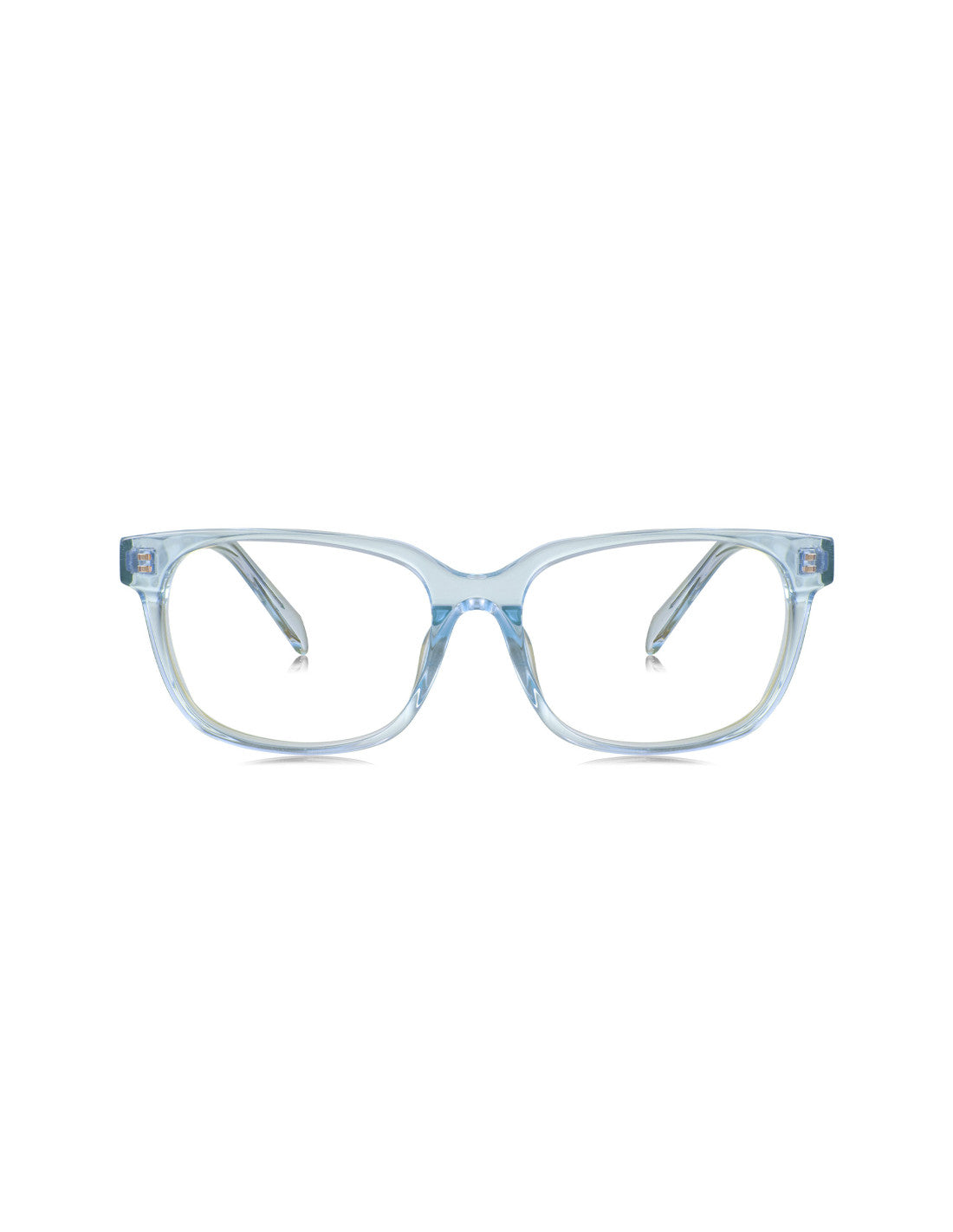 Prada Square Shape SPR 17ZV 16J-1O1 Oftalmico - Blue