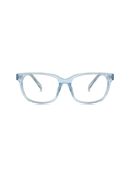 Prada Square Shape SPR 17ZV 16J-1O1 Oftalmico - Blue