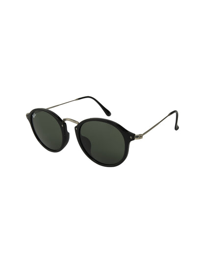Ray Ban Round Fleck Rb2447 - Silver Black
