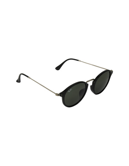 Ray Ban Round Fleck Rb2447 - Silver Black