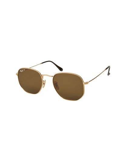 Ray Ban Hexagonal RB3548n Brown- Polarizado