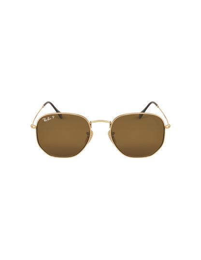 Ray Ban Hexagonal RB3548n Brown- Polarizado