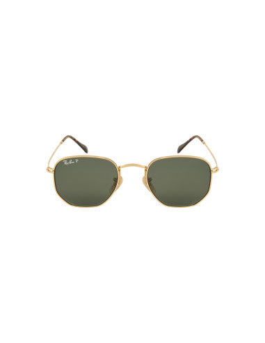 Ray Ban Hexagonal Rb3548n - Gold 54 mm Polarizado