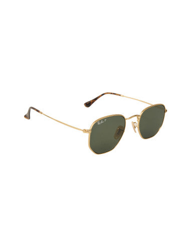 Ray Ban Hexagonal Rb3548n - Gold 54 mm Polarizado