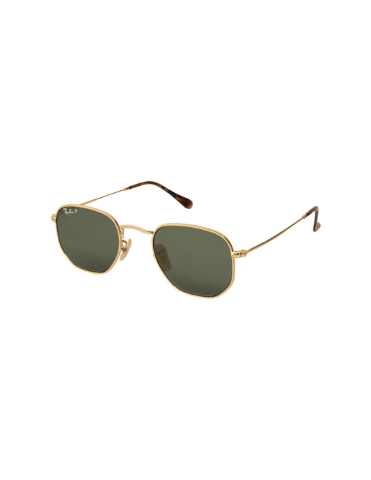 Ray Ban Hexagonal Rb3548n - Gold 54 mm Polarizado
