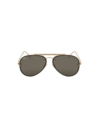 Ray Ban Aviator Blaze Rb3584n - Gold Black