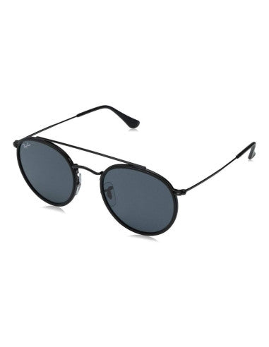 Ray Ban Round Double Bridge Rb3647n  - black