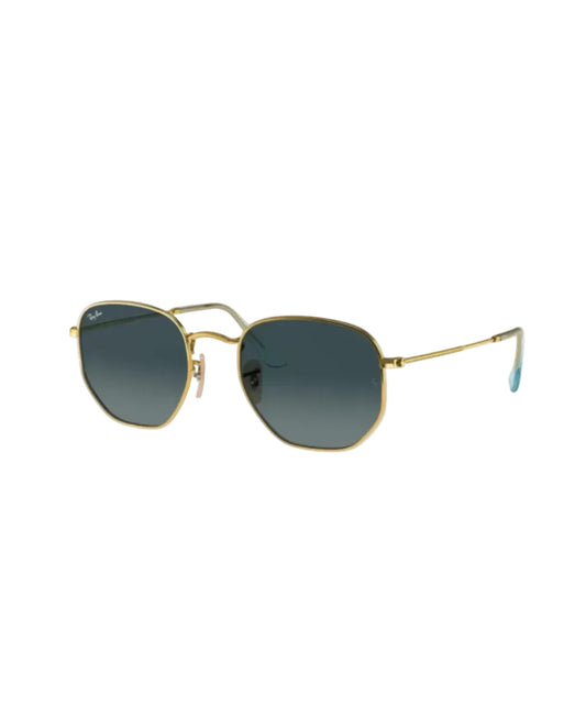 Ray Ban Hexagonal RB3548n Gold blue